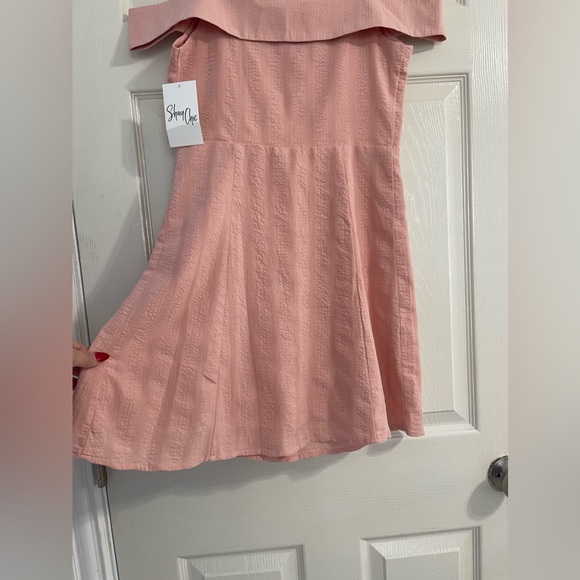 BWT Pink off the Shoulder Dress - Picture 10 of 10